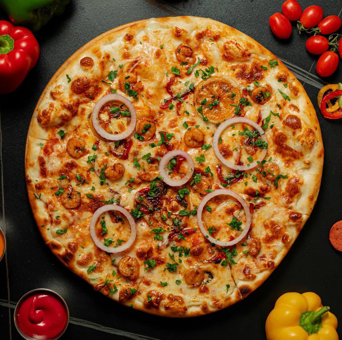 Shrimp Pizza