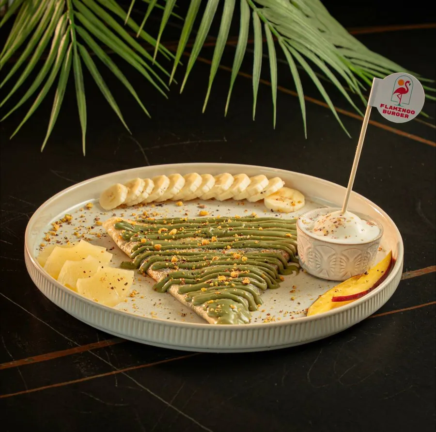 Pistachio Crepe
