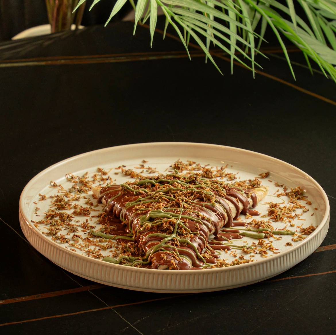 Dubai Chocolate Crepe