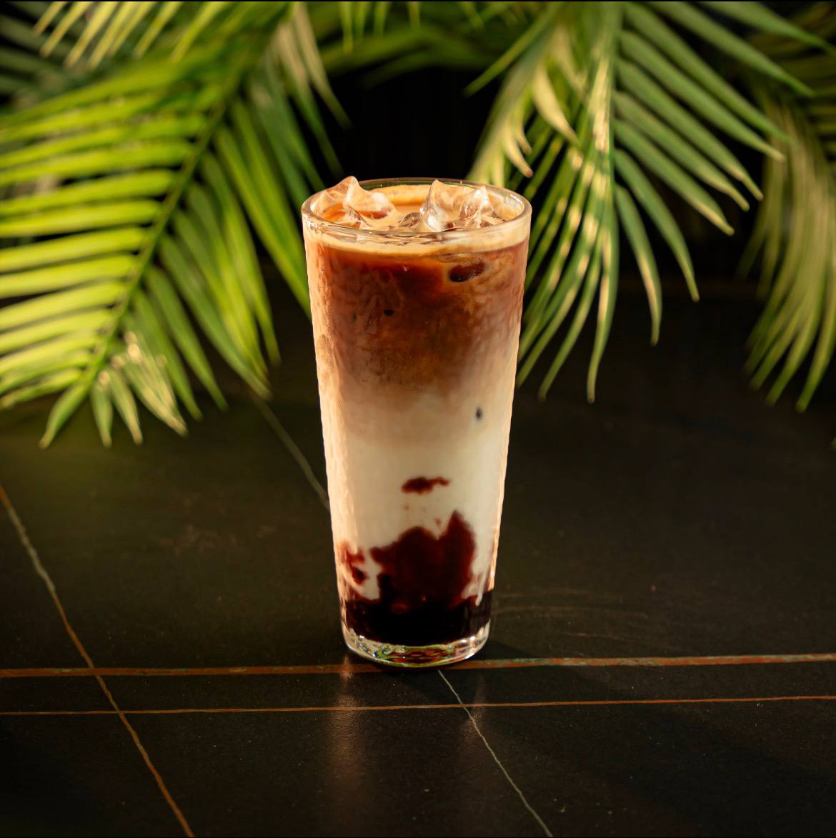 Iced Flamingo Latte