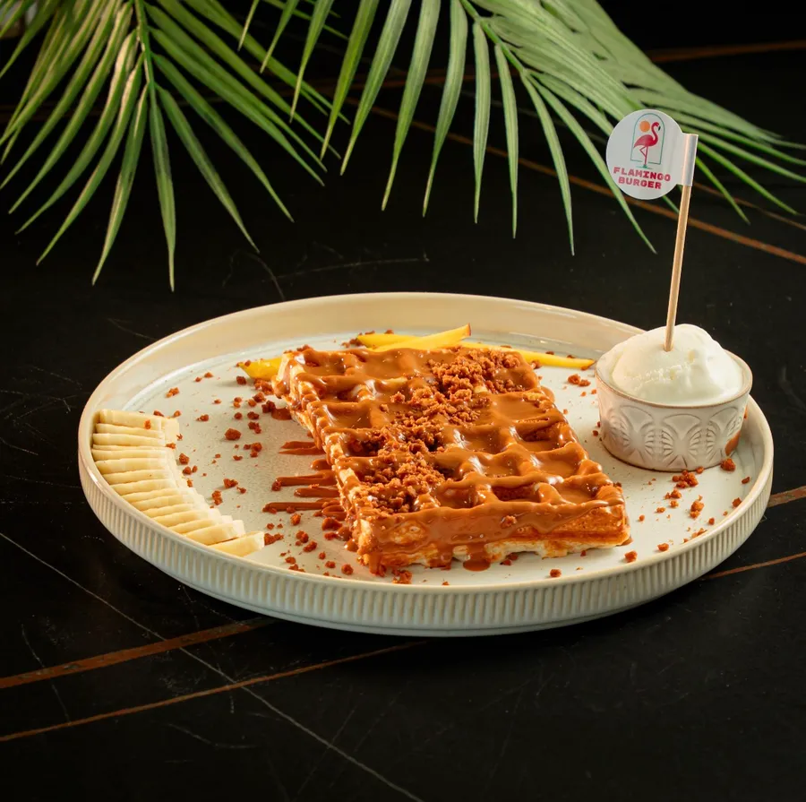 Lotus Biscoff Waffle