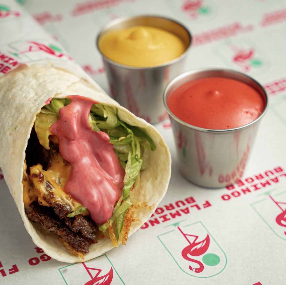 Flamingo Wrap Meat